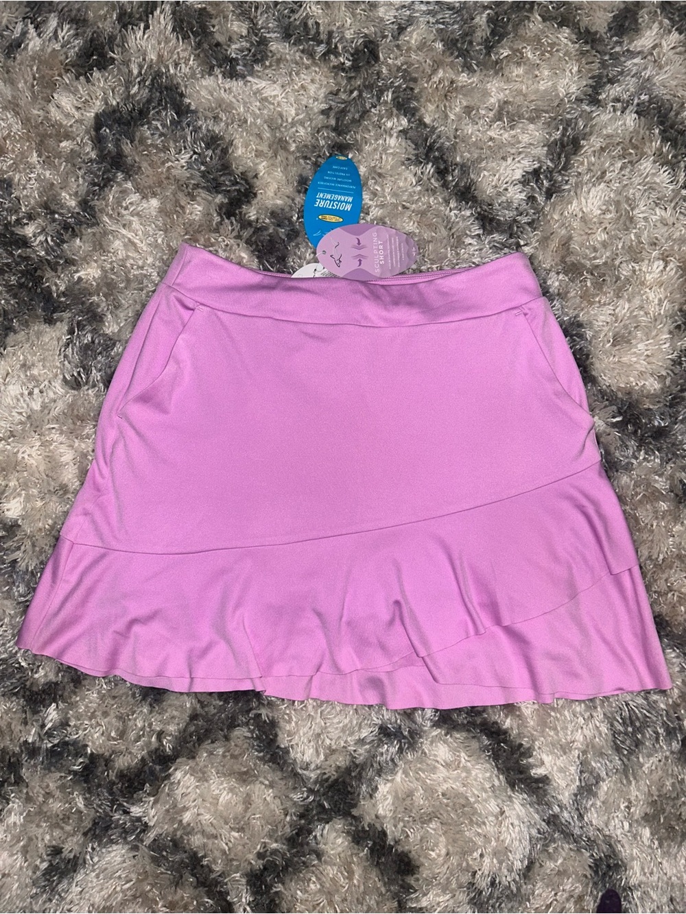 Greg Norman Crossover Flounce Pull-On Skort Size Small